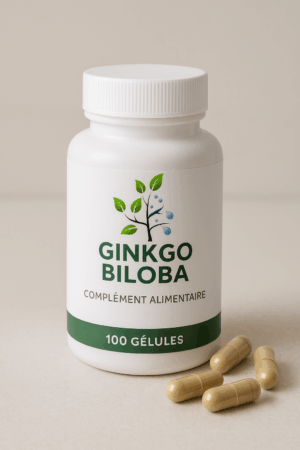 Complément alimentaire ginkgo biloba