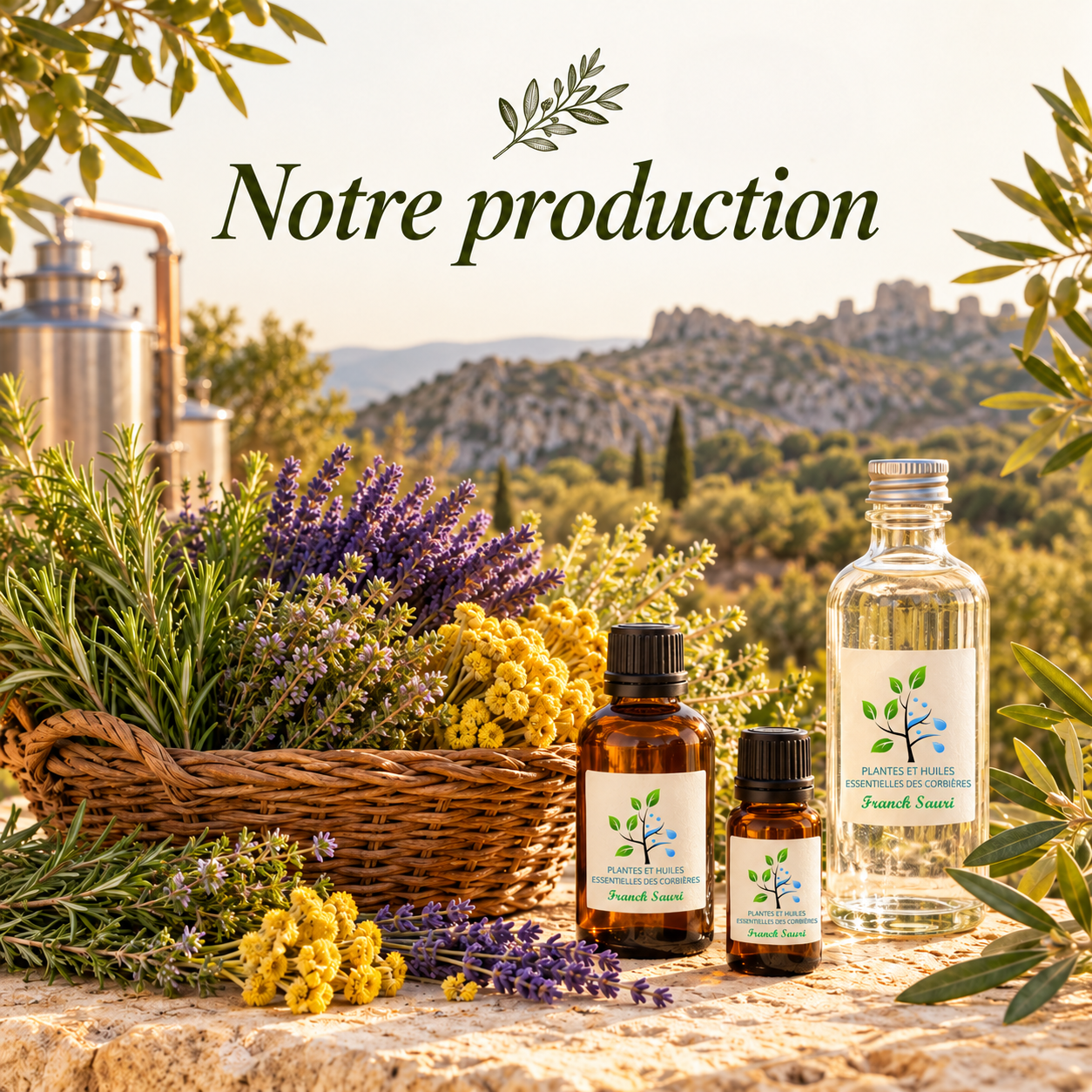 Plantes aromatiques des Corbières